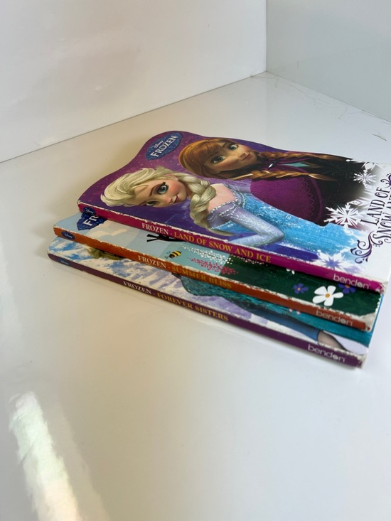 Lot of 3 Disney Frozen Books Forever Sisters, Land of Snow and Ice, Summer Bliss - Picture 8 of 12